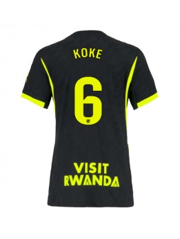 Ženski Nogometna dresi replika Atletico Madrid Koke #6 Gostujoči 2026-27 Kratek rokav